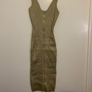 Gold metallic Hera collection Dress!!